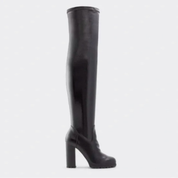 Aldo Shoes - Aldo Black Heeled Boots for Women